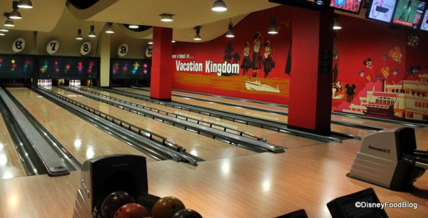 Downstairs Bowling Lanes