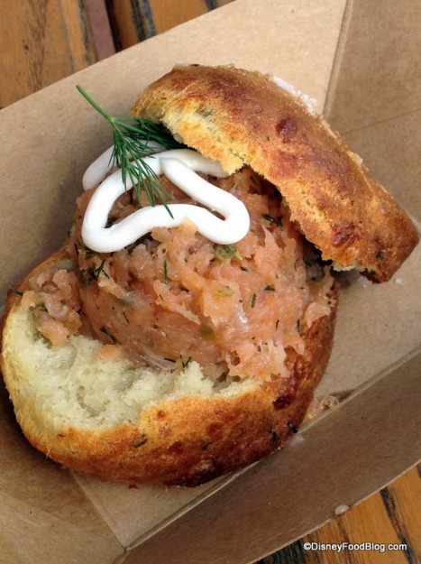 The Cheddar Biscuit with Smoked Salmon Tartare Is Back!