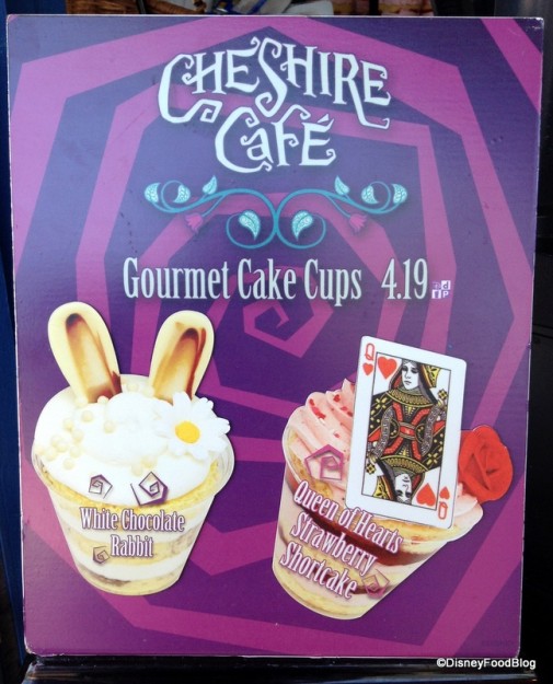 Cake Cups Sign