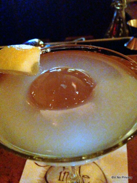 Lemon Martini at Carthay Circle Lounge