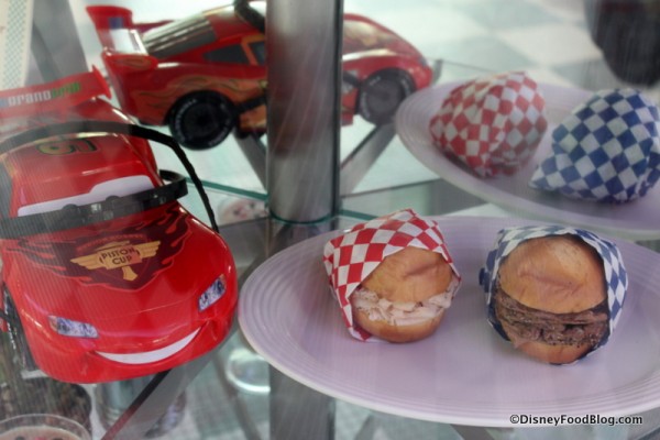 Examples of Food and Lightning McQueen 