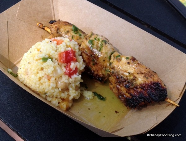 Harissa Chicken Kebab