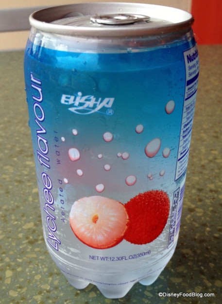 Lychee aerated water