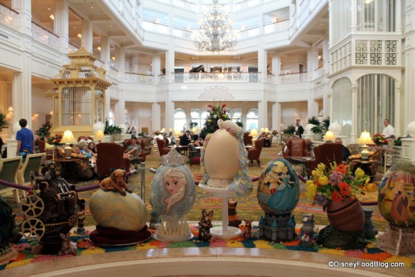 2014 Grand Floridian Easter Eggs