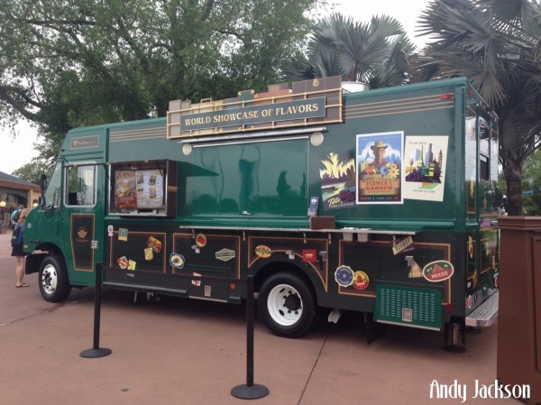 World Showcase of Flavors Food Truck in Epcot