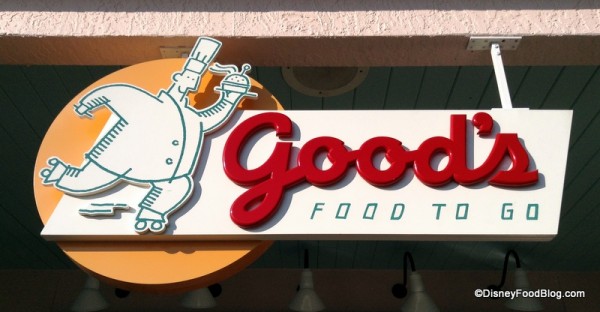 Good's Food To Go Sign