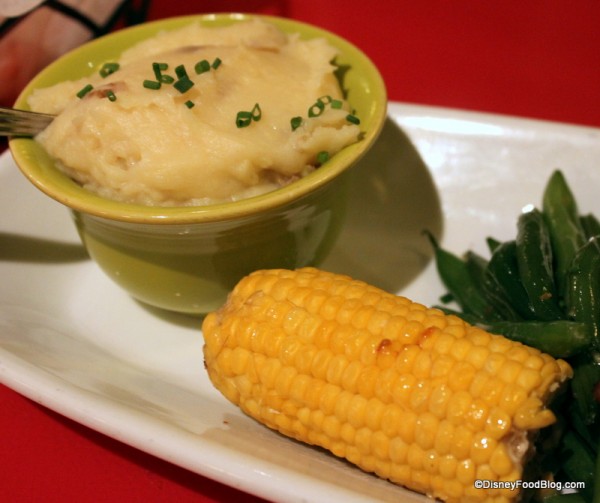 Platter Sides -- Corn and Mashed Potatoes