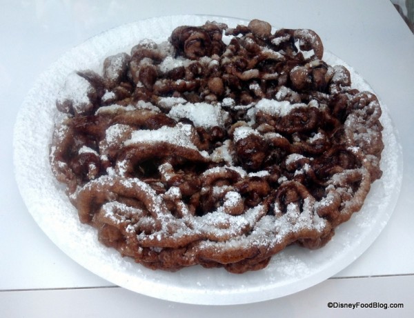 Double Chocolate Funnel Cake