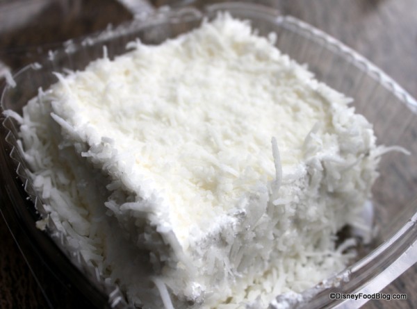 Coconut Cake -- Under the Lid