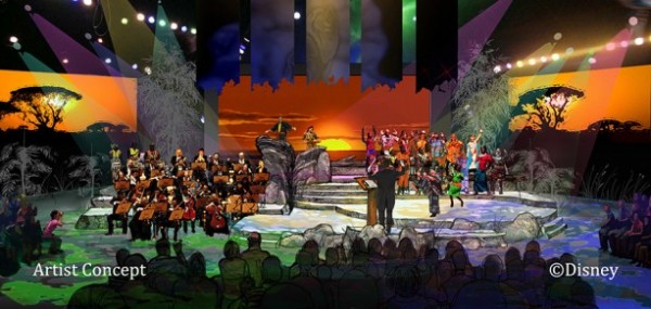 Concept Art for The Lion King - A Concert in the Wild