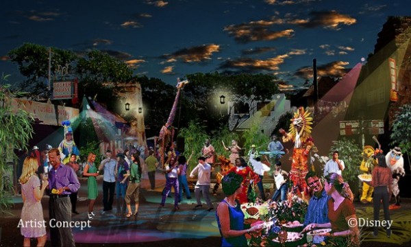 Concept art for Harambe Nights
