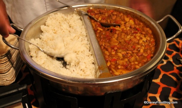 Vegetarian Legume Wat served over Basmati Rice