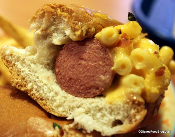 Mac and Cheese Hotdog