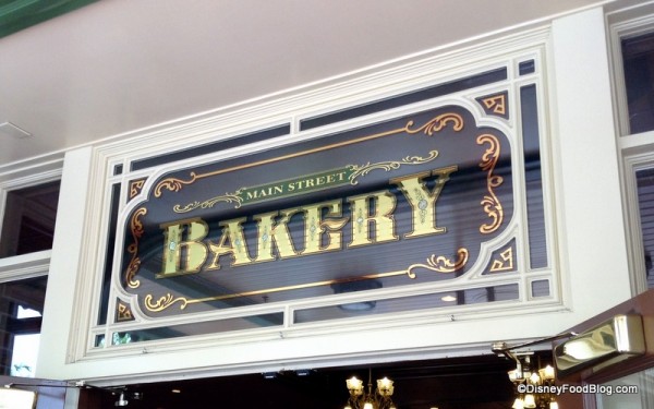 Main Street Bakery sign