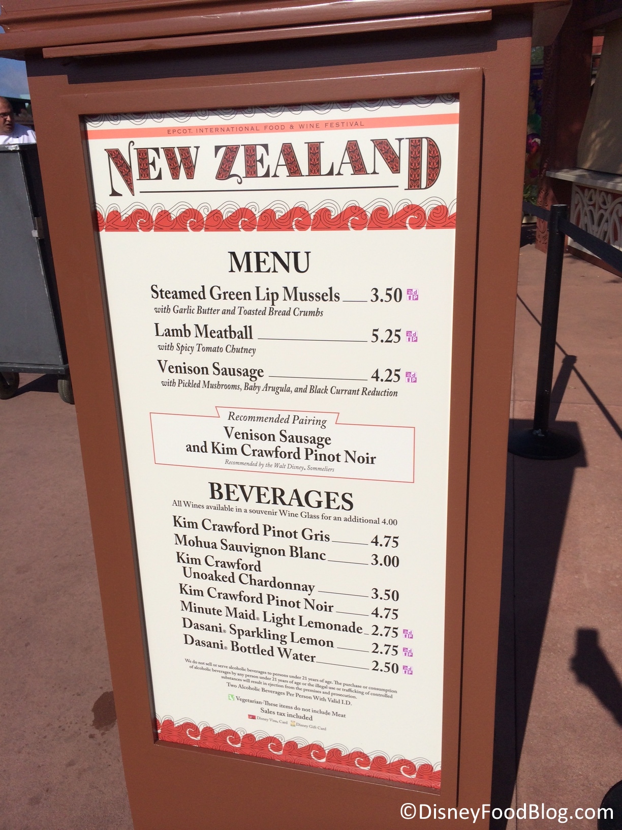 New Zealand: 2014 Epcot Food and Wine Festival | the disney food blog
