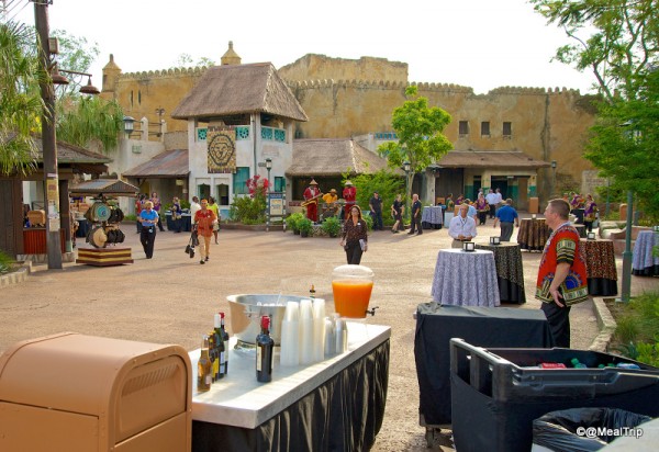 Streets of the New Harambe Street District as Guests Arrive