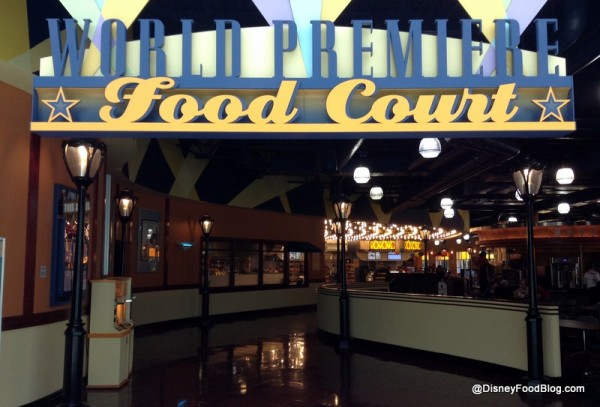 World Premiere Food  Court
