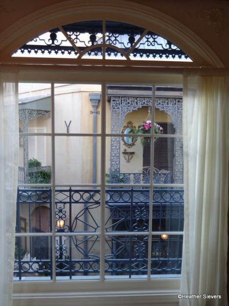 Looking Out to New Orleans Square
