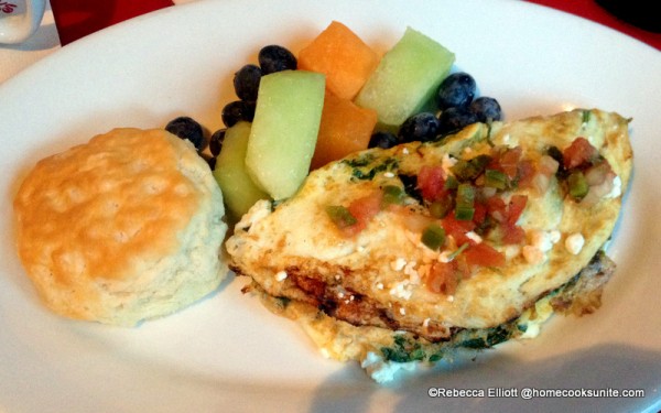 Eating a Little Lighter? The Egg White Omelet is Loaded with Spinach