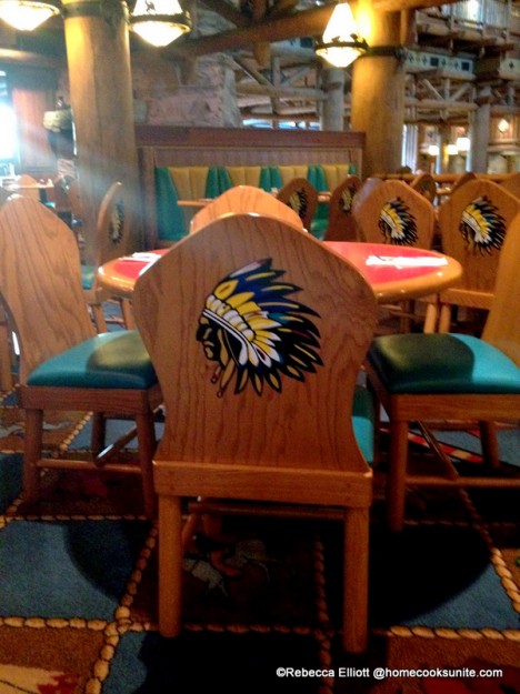 The Chairs Are Adorned with Cowboys and Indians