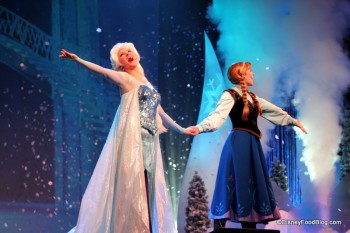 Elsa and Anna Letting It Go!