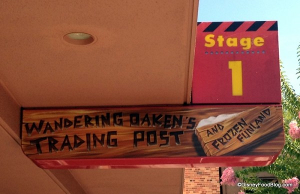 Wandering Oaken's Trading Post sign