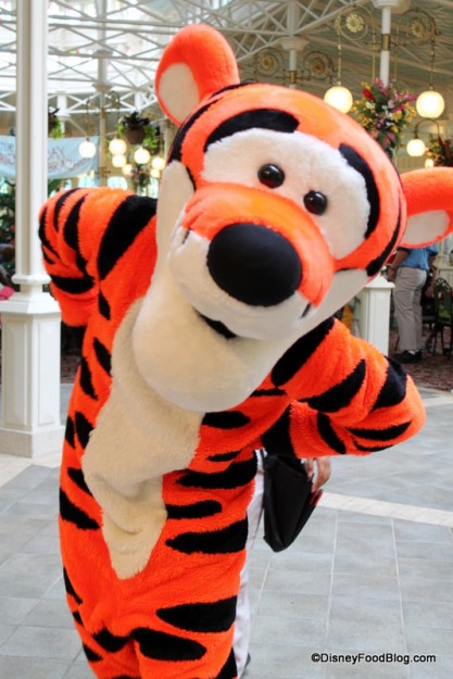 Will you be dining with Tigger at Crystal Palace?