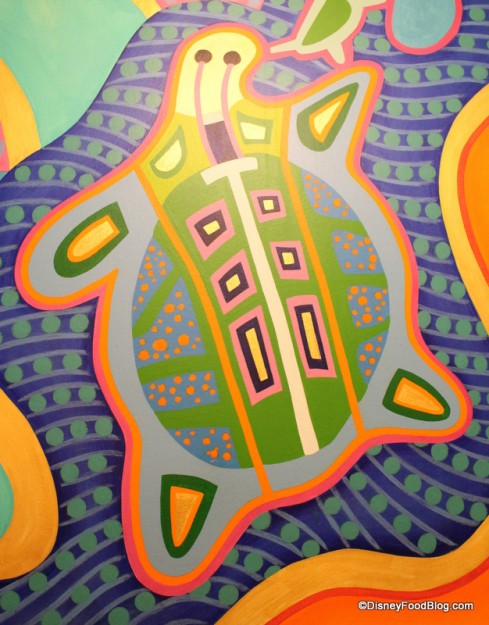 Turtle mural