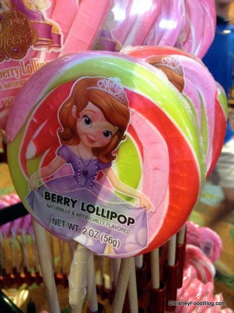 Sofia the First Berry Lollipop