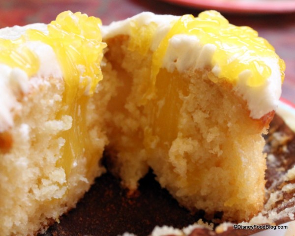 Inside Lemon Blast Cupcake