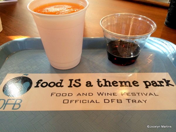 Tray with DFB Bumper Sticker! ;)