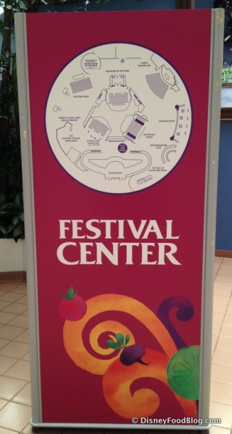 Festival Center Map