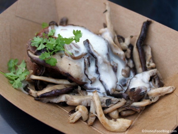 The Mushroom Filet at the Canada Marketplace is gluten free