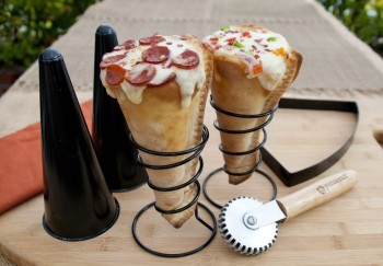 Make Your Own Grilled Pizza Cones!