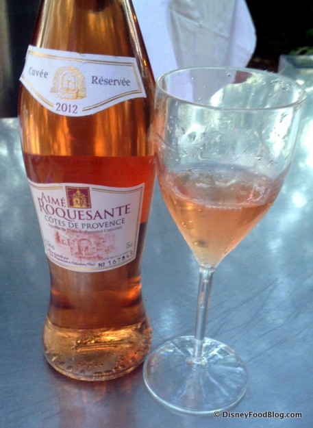 A Glass of Rose for Drink Pink