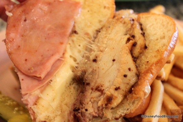 Pork Belly Sandwich Inside
