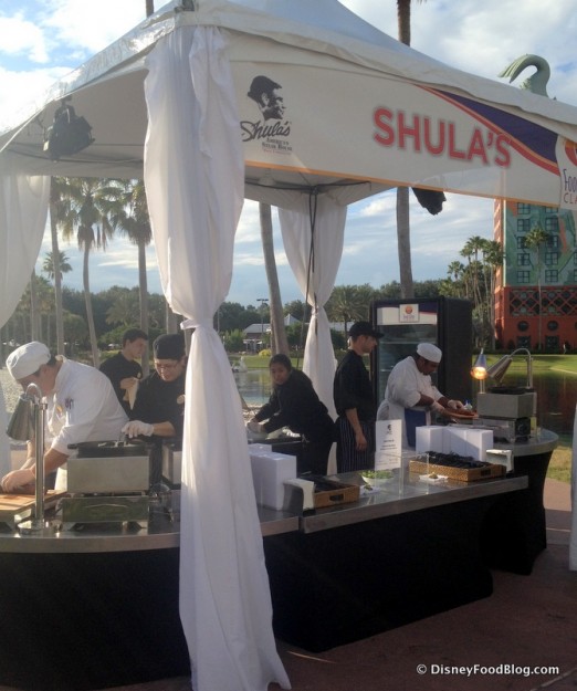 Shula's Booth Is Always Popular at the Swan and Dolphin Food and Wine Classic