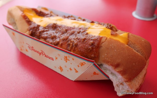 Chili-Cheese Hot Dog