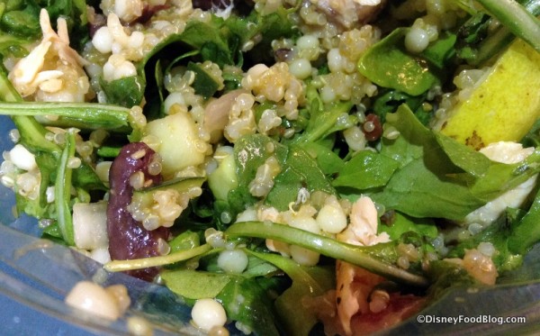 Couscous and quinoa blend in salad
