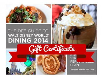 The DFB Guide Gift Certificate