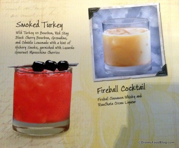 Smoked Turkey and Fireball Cocktail