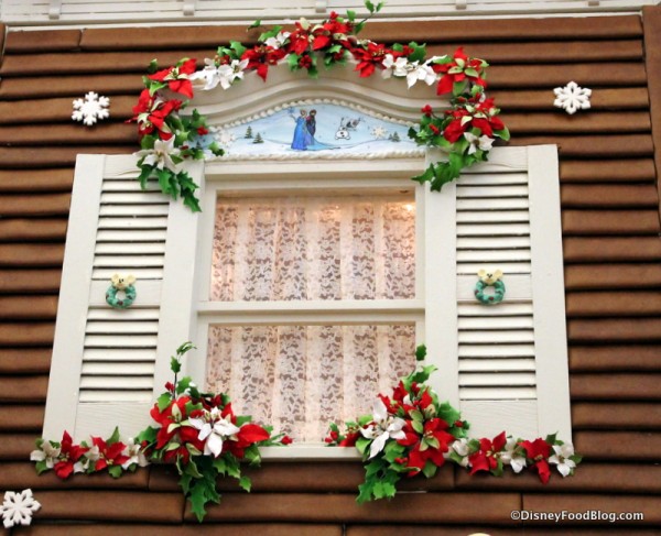 Gingerbread House window