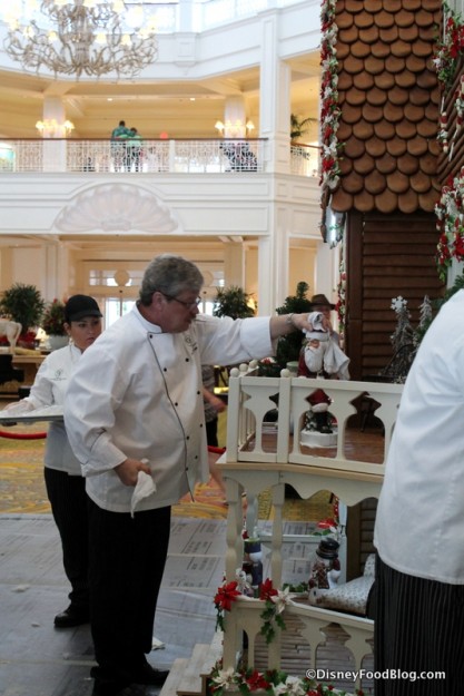 Building the Grand Floridian Gingerbread House