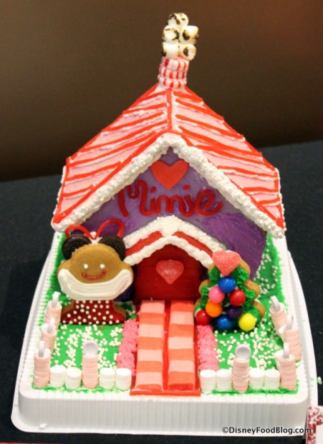 Minnie Mouse Gingerbread House