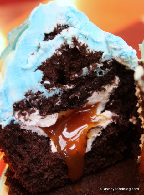 Frozen Cupcake -- Inside