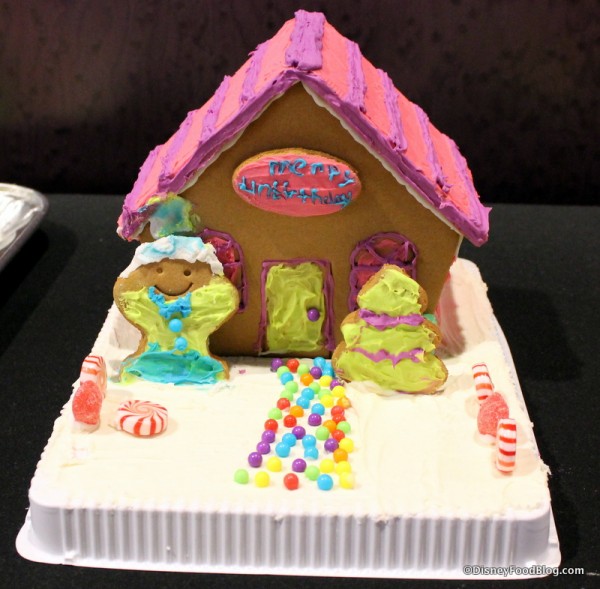 Merry Unbirthday Gingerbread House
