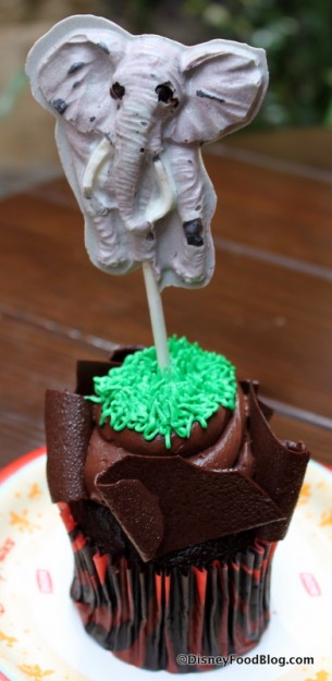 Current White Chocolate Elephant cupcake