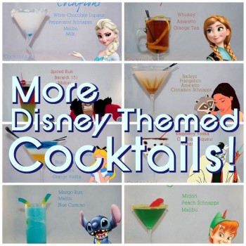 More Disney Themed Cocktails