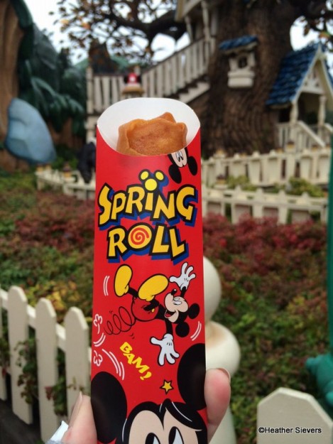 Pizza Spring Roll in Toon Town