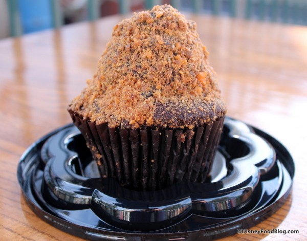 Chocolate Toffee/Butterfinger cupcake